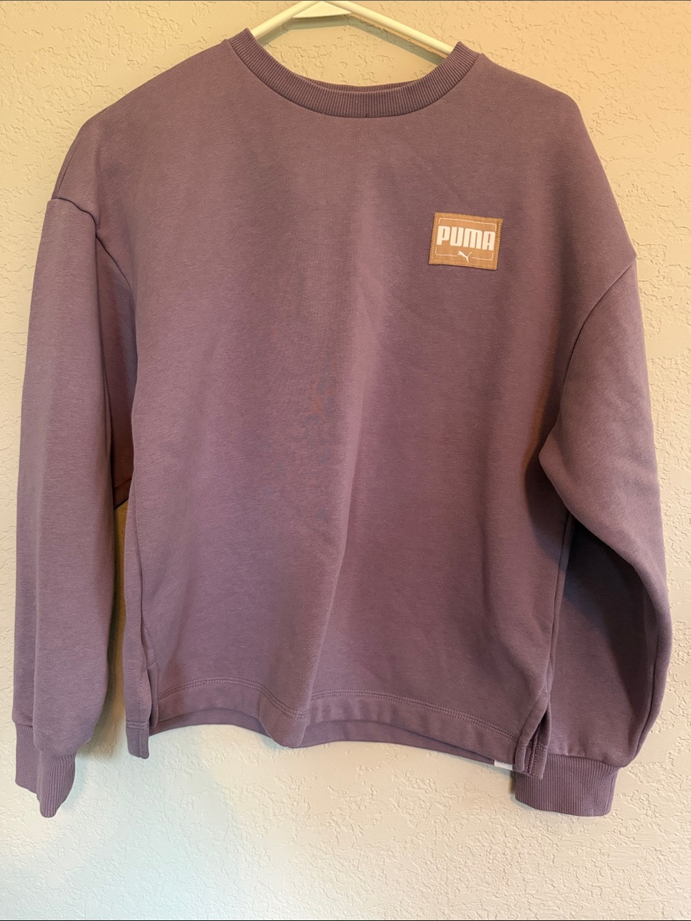 Puma Women’s Dusty Purple Crewneck Sweatshirt